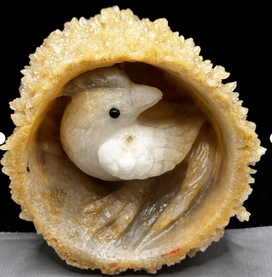 Name Natural quartz crystal mineral specimen hand-carved bird parrot aura gift&nbsp; Material Natural quartz crystal mineral specimen hand-carved bird parrot aura gift&nbsp;