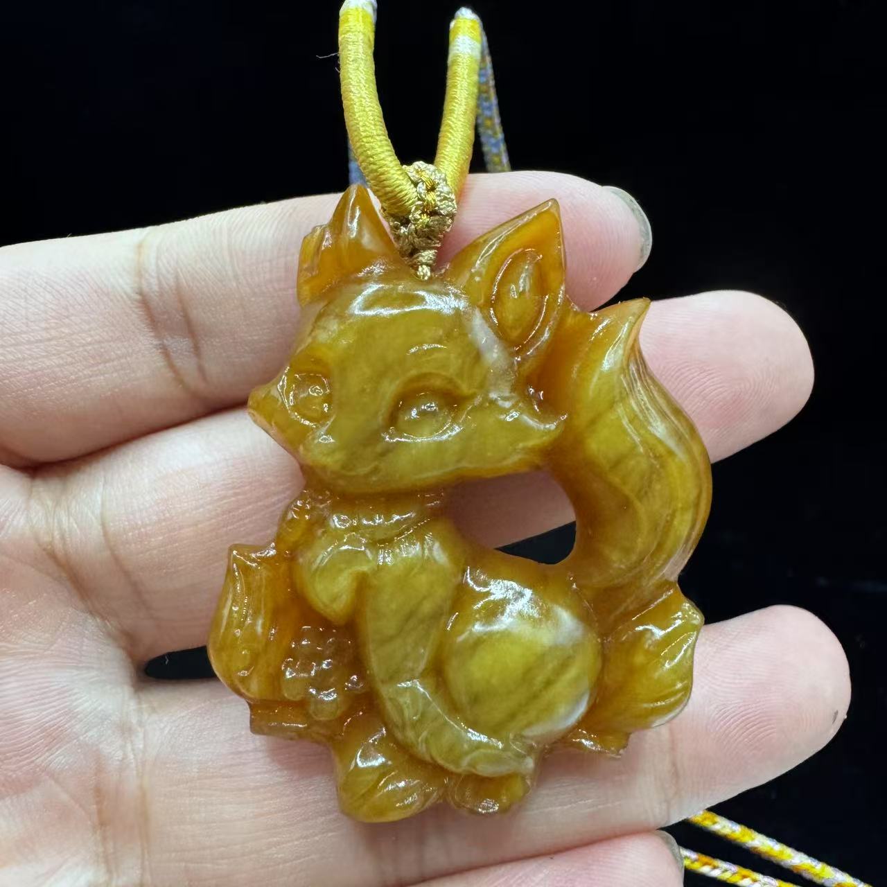 Fox-Spirit-Guide-Necklace-Worn-with-Bohemian-Outfit